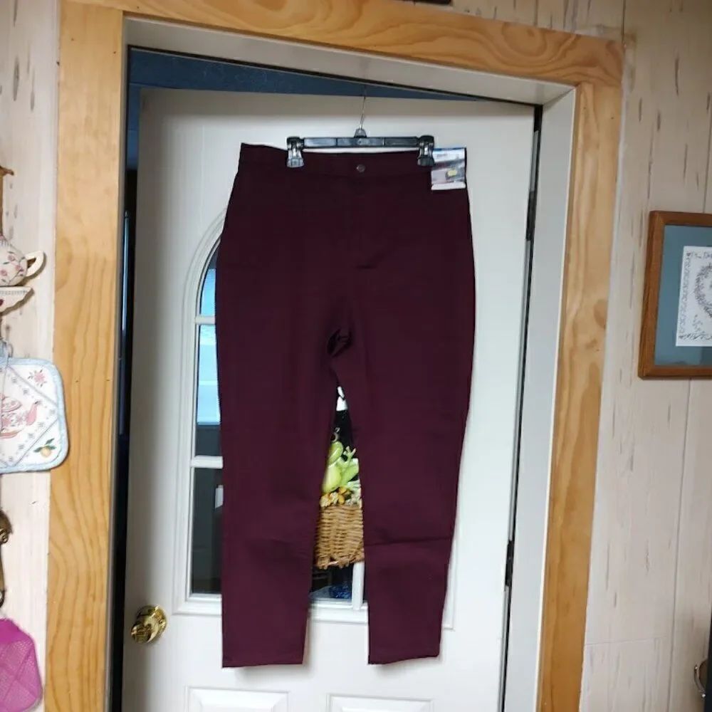 New No Boundaries Curvy Purple Super High rise Jeggings Size Junior XXXL 21